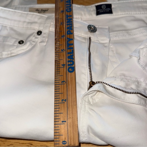 AGOLDE AG Adriano Goldschmied white the Angel bootcut Jeans 30R soft stretchy - Picture 9 of 12